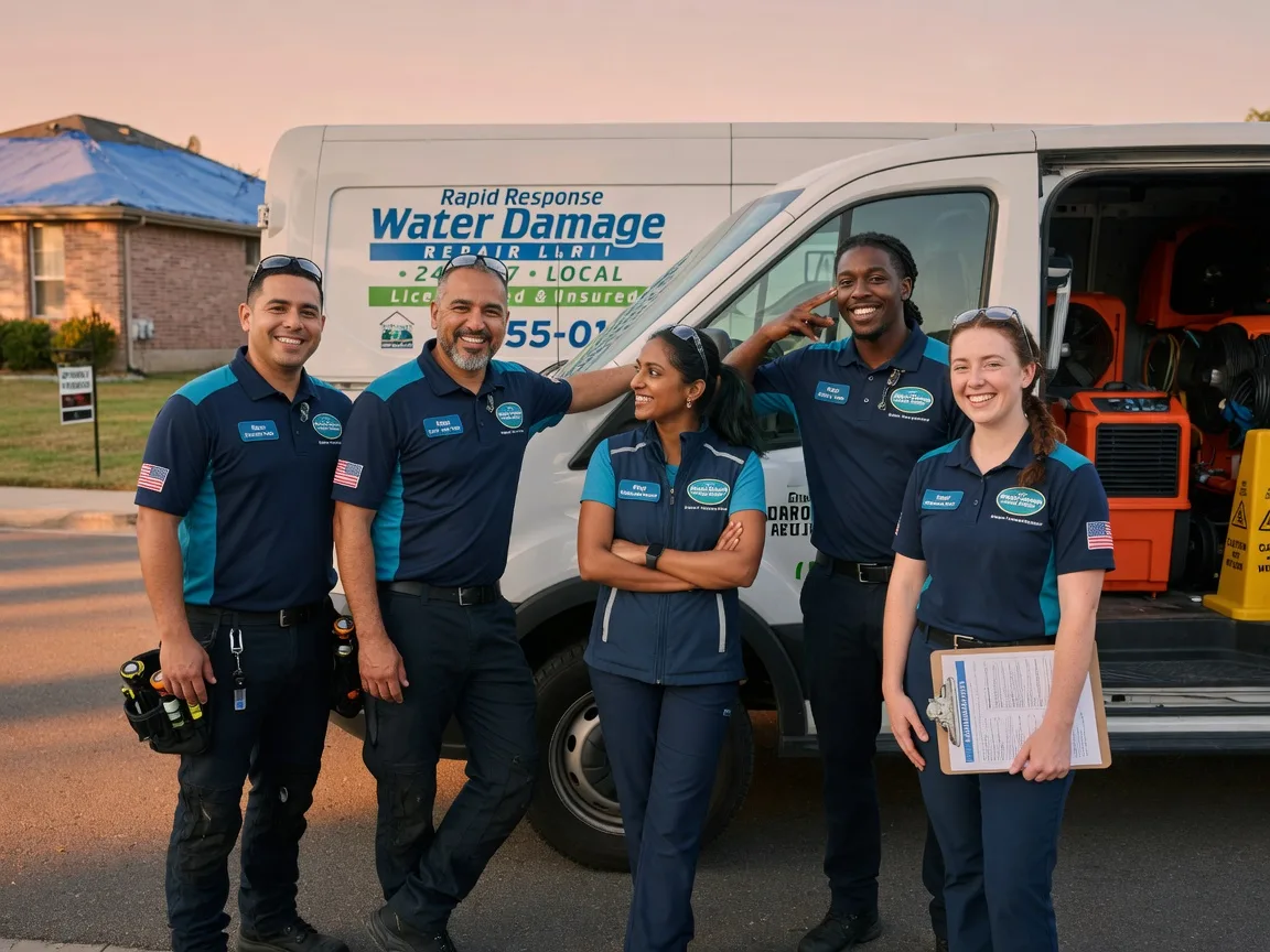 Water Damage Restoration company in New Boston, TX