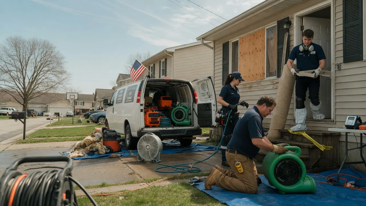 Water Damage Restoration in New Boston, TX near me